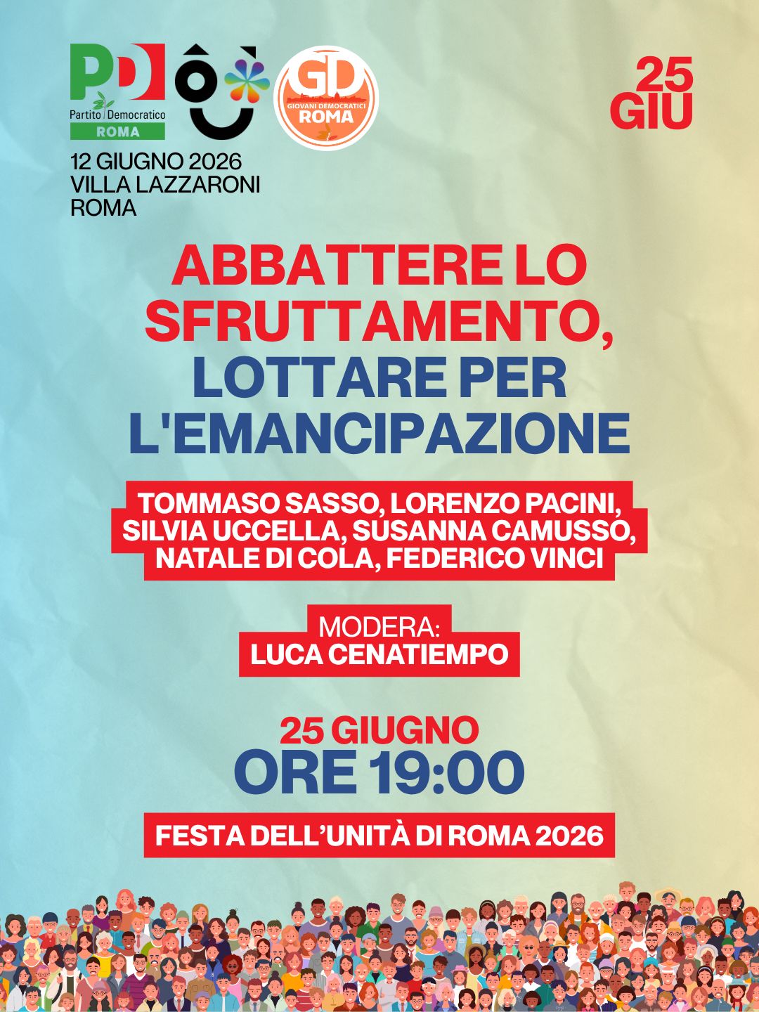 abbattere lo sfruttamento, lottare per l’emancipazione